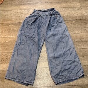 Wide-Leg Pleated Front Wide Leg Pants